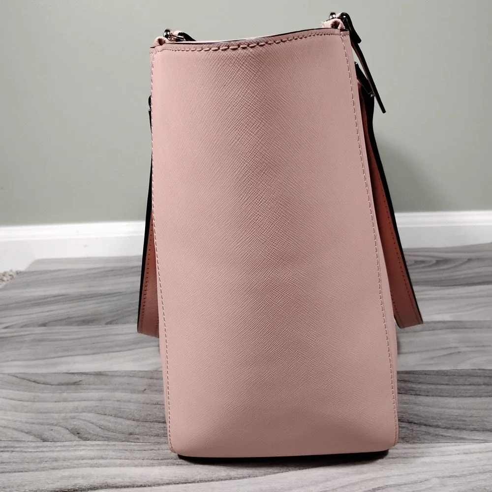 Authentic‎ Kate Spade Newbury Lane Briar Light Pink Saffiano Leather Tote Bag
